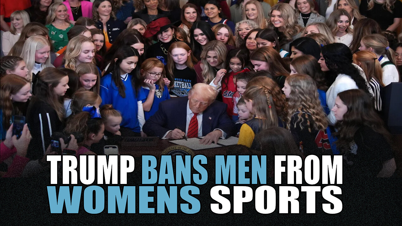 BREAKING: Trump Signs Executive Order Banning Men from Womens Sports!
