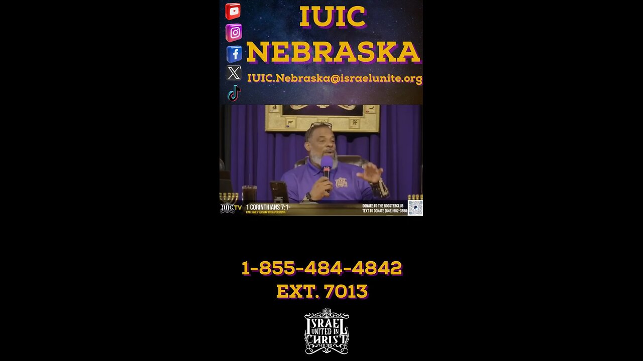 #IUIC #israelunitedinchrist #nathanyel7 #IUICNE #nebraska #Slavery #Prophecy #BHM365 #Blackhistory