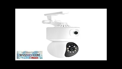 ESCAM QF010 2x2MP Two Lens Dual Perspectives Pan/Tilt Motion Detection Cloud Storage Review