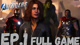 MARVEL'S THE AVENGERS Gameplay Walkthrough EP.1- A Day FULL GAME