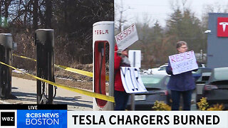 Arson Suspected in MA Tesla Charging Station Fires, Possible Anti-Musk Connection