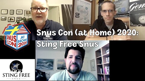 Snus Con 2020 (Snus Con@Home): Sting Free Snus