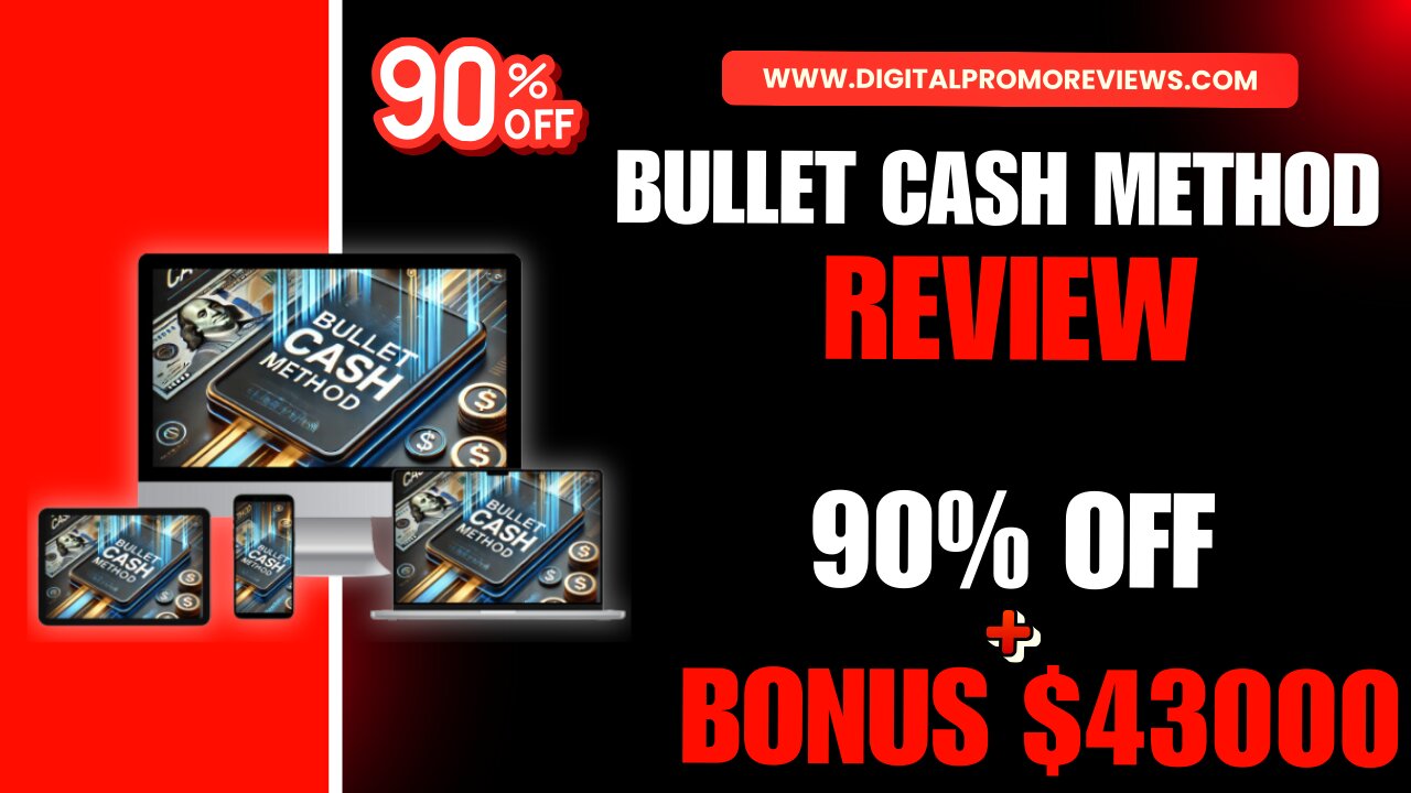 Bullet Cash Method 2025 Review – A Proven System to Make Money Online FAST! ✅✅✅