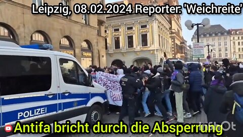 Polizei kann Antifa nicht kontrollieren