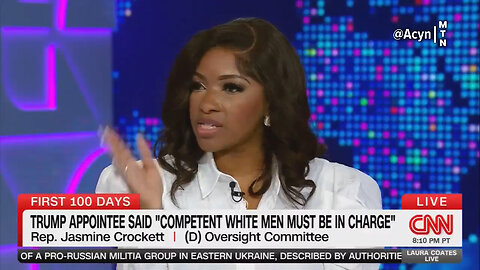 EGO ALERT…Jasmine Crockett Has VERY High Opinion Of Herself Defending DEI From "Mediocre White Boys"