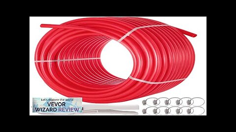 VEVOR 5/8 Inch x 500Ft PEX Tubing Oxygen Barrier O2 EVOH Pex-B Review