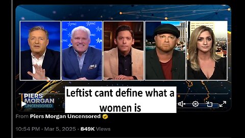 Leftist still cant define what a women is