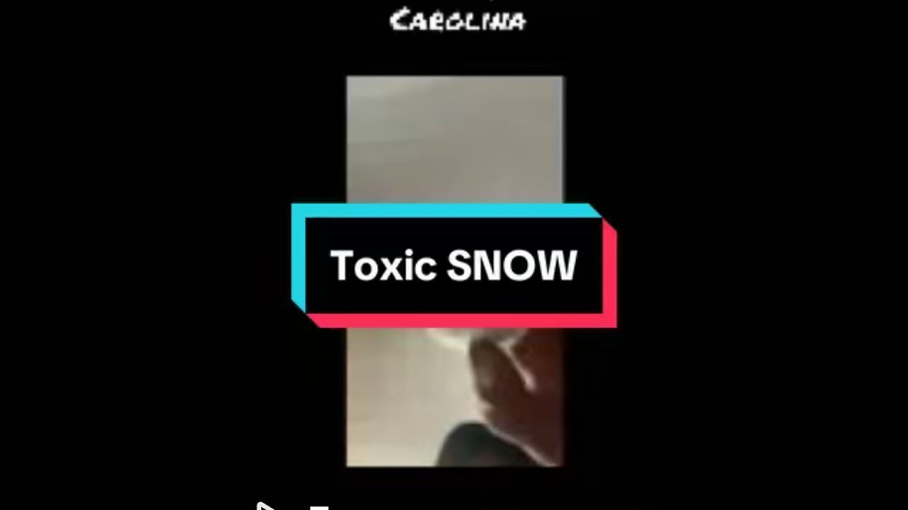 Toxic SNOW in WNC