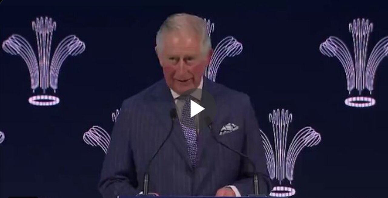 King Charles addresses the WEF: "Global warming, climate change, and the devastating loss...