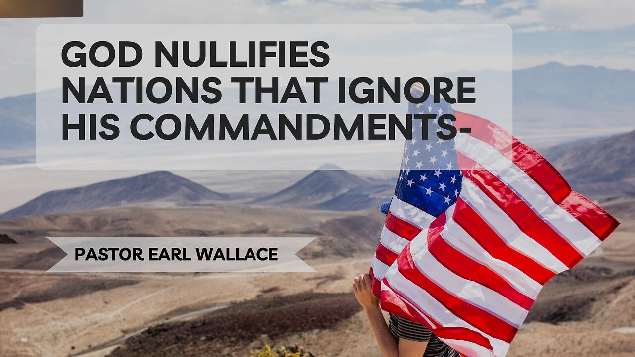 God Nullifies Nations That Ignore His Commandments-Isaiah 13-19