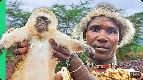 72 Hours with Africa's Last Monkey-Eating Tribe!!