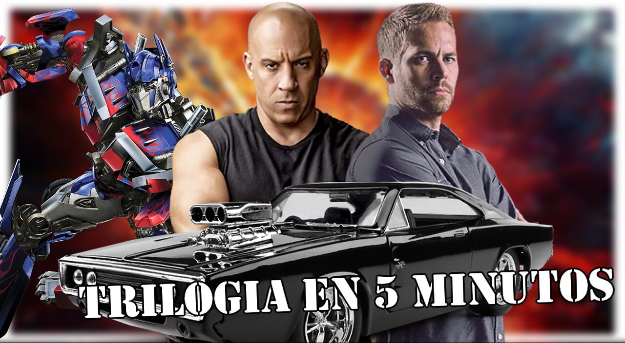 Trilogia Rapidos y Furiosos en 5 Minutos