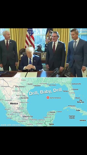 Gulf of America!!! Drill Baby Drill 🇺🇸