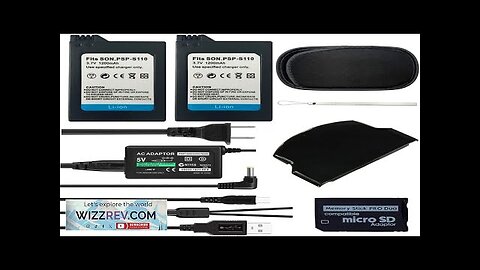 2Pcs PSP-S110 1200mah Rechargeable Lithium Ion Replacement Sony PSP Slim Battery + Review