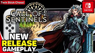 Call of Sentinels - Nintendo Switch Gameplay - Twin Stick Chaos!