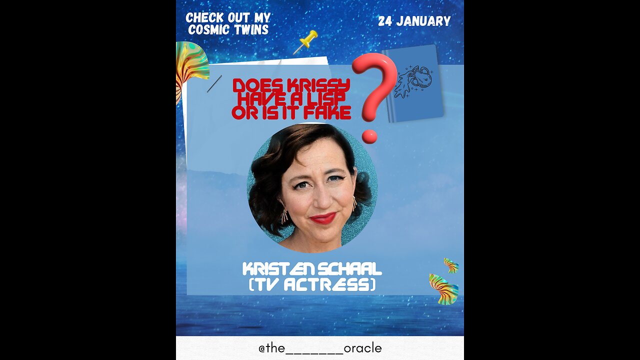 Kristen Schaal's DIGITAL NOMAD Secret: How January 24th Babies Are HACKING Human Connection! 🌐🔥