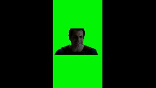 Superman Screaming | Green Screen