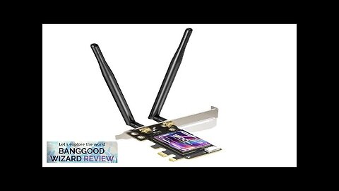 EDUP WiFi6 Wireless Wifi Adapter Network Card 2.4G/5G Dual Band AX1800 bluetooth-compatible Review