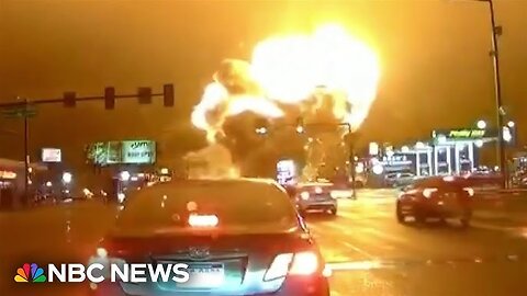 Videos show fiery air ambulance crash in Northeast Philadelphia