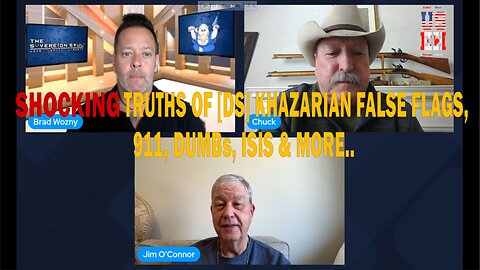 SHOCKING Truths Of [DS] Khazarian False Flags, 911, DUMBs, ISIS & More - with COL Sellers (R) - Bishop Jim.