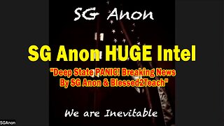 SG Anon HUGE Intel 03.04.25: "Deep State PANIC! Breaking News By SG Anon & Blessed2Teach"