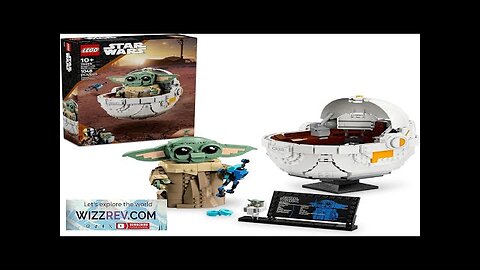 LEGO Star Wars: The Mandalorian Grogu with Hover Pram Building Toy Set Review