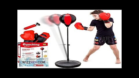 Punching Bag for Kids Kids Boxing Bag with Stand 3 4 5 Review