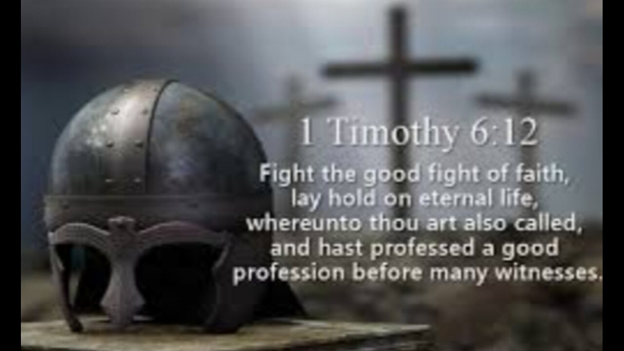 Todays Verse: 1 Timothy 6:12 KJV. I will FIGHT the Good fight of faith! As does my brethren!