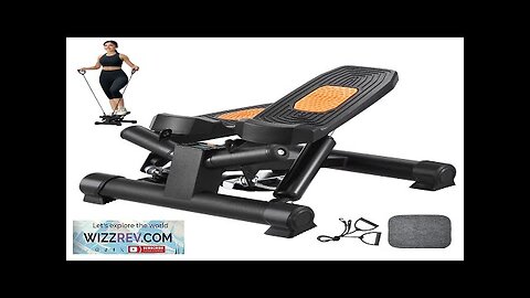 Stair Stepper for Exercise at Home Mini Twist Stepper with Resistance Band Review