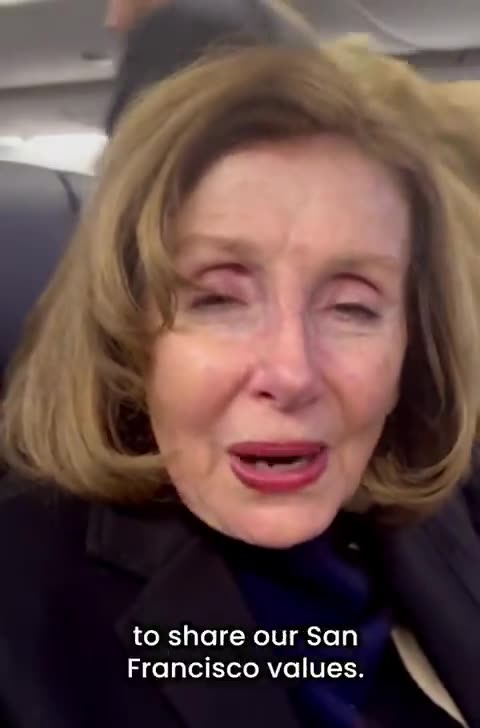 Nancy Pelosi Can Barely Open Her Eyes as She Slurs in Bizarre Video