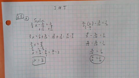 Saxon Algebra 1 Lesson 25 (a)