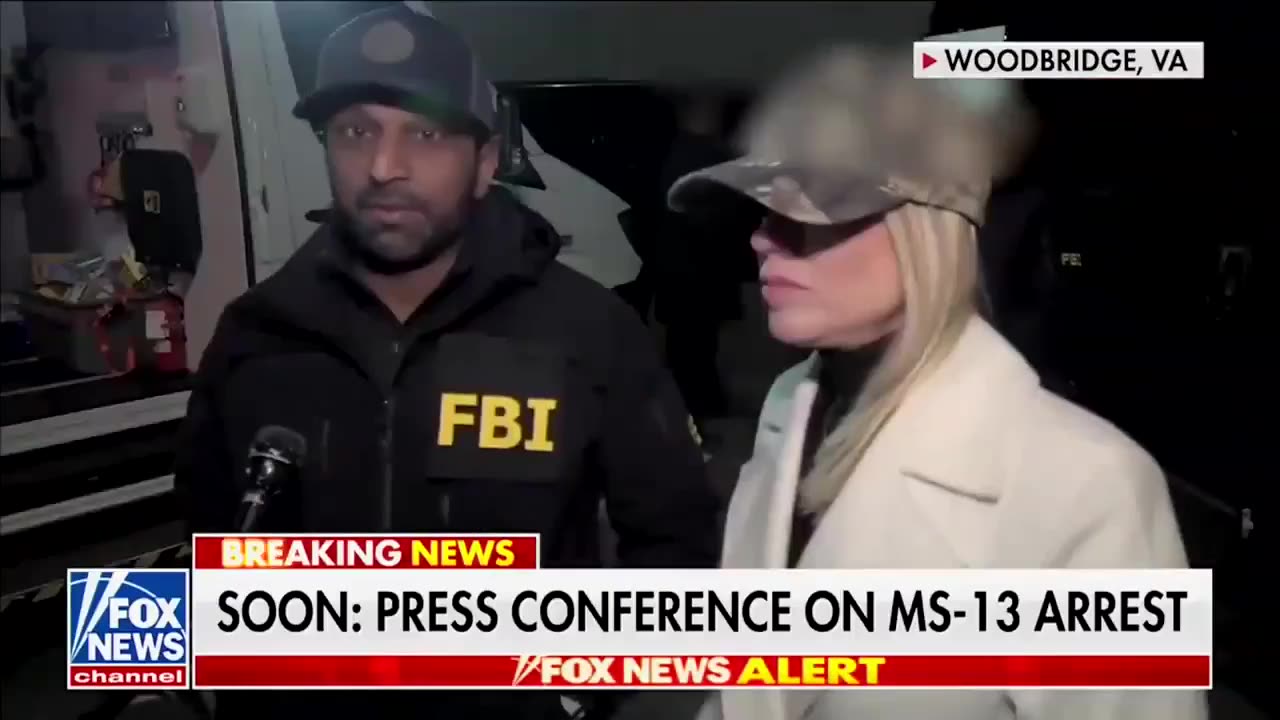BREAKING: Attorney General Pam Bondi and FBI Director Kash Patel have announced the arrest of a top MS-13 leader.
