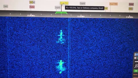 36.475 MHz FM Russian Taxi Cab Dispatch Lady VHF Lowband DX Skip Via G8JNJ SDR 4 December 2024.mp4