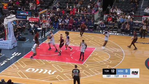 NBA - Davion Mitchell's floater gives the @Raptors a 14-0 lead to start the game! TOR-WAS