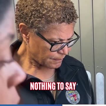LA Mayor At A Loss for Words When Questioned By Reporter