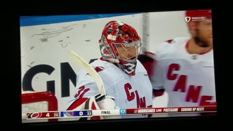 CAR vs NYR - Hurricanes Win 4-0