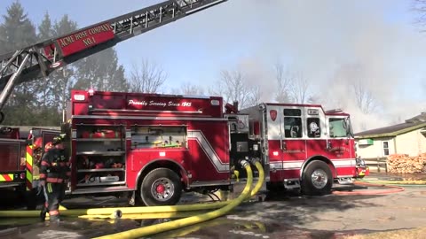 Delaware Water Gap, Pa Commercial Building Fire 12/14/2024