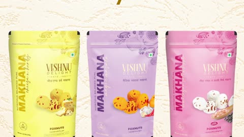Explore Delicious Flavoured Makhana in Different Variants | Vishnu Delight