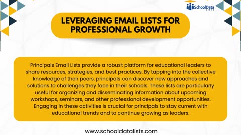 The Role of Principals Email Lists in Education Networking