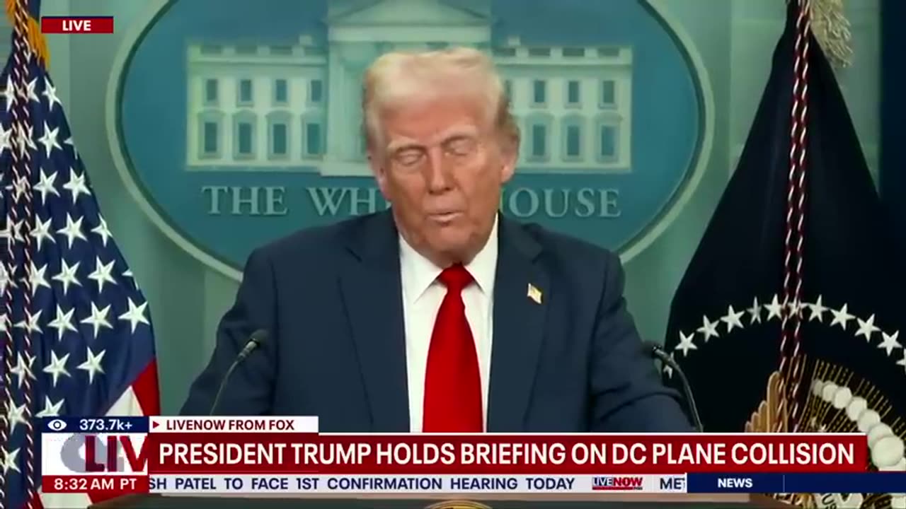 President Trump addresses DC plane collision | LiveNOW from short