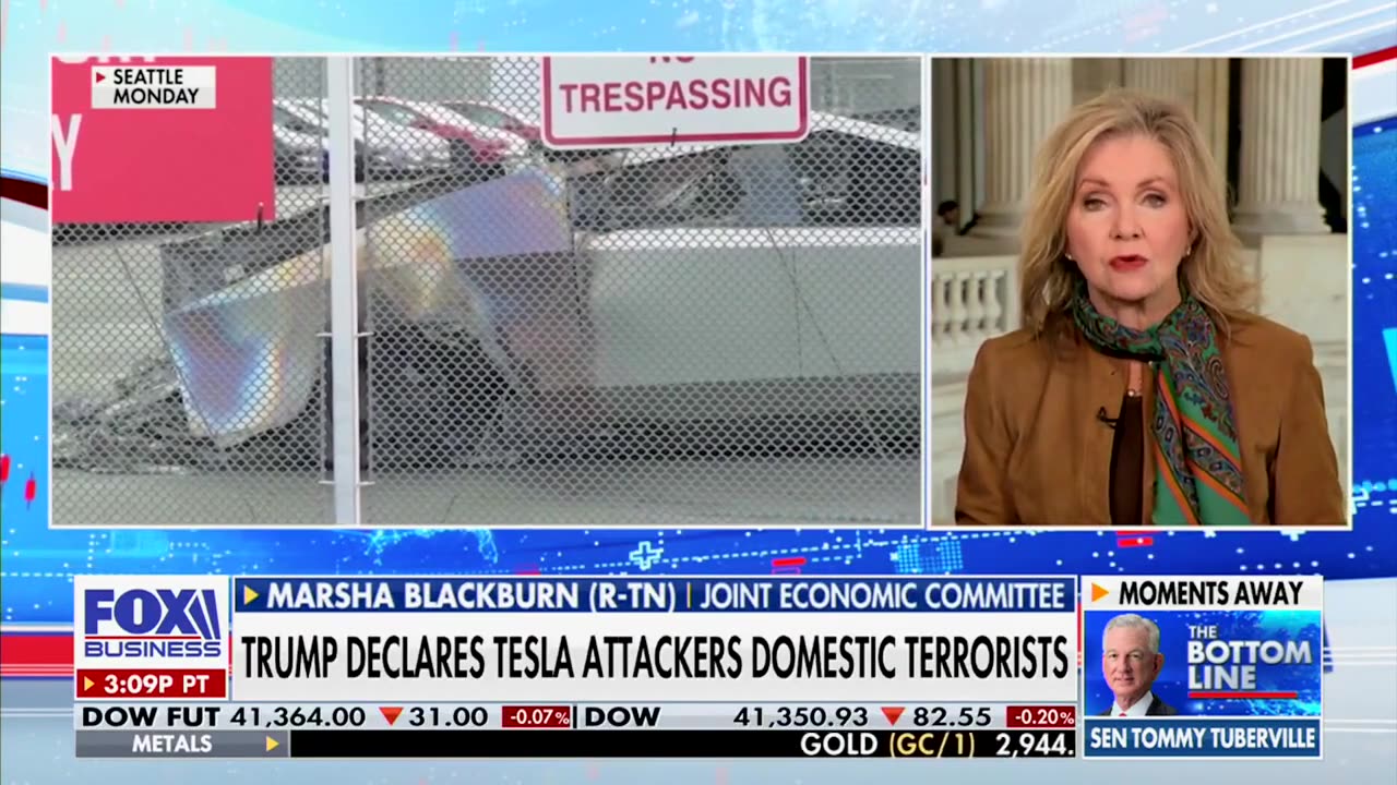 Sen. Blackburn Slams Complete Democratic Silence On Violence Against Businesses