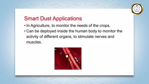 SMART DUST AN IoT Application - Dr.Viji Amutha Mary