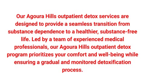 Found Recovery - Outpatient Detox in Agoura Hills, CA