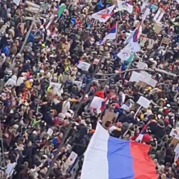 Serbien Proteste gegen EU