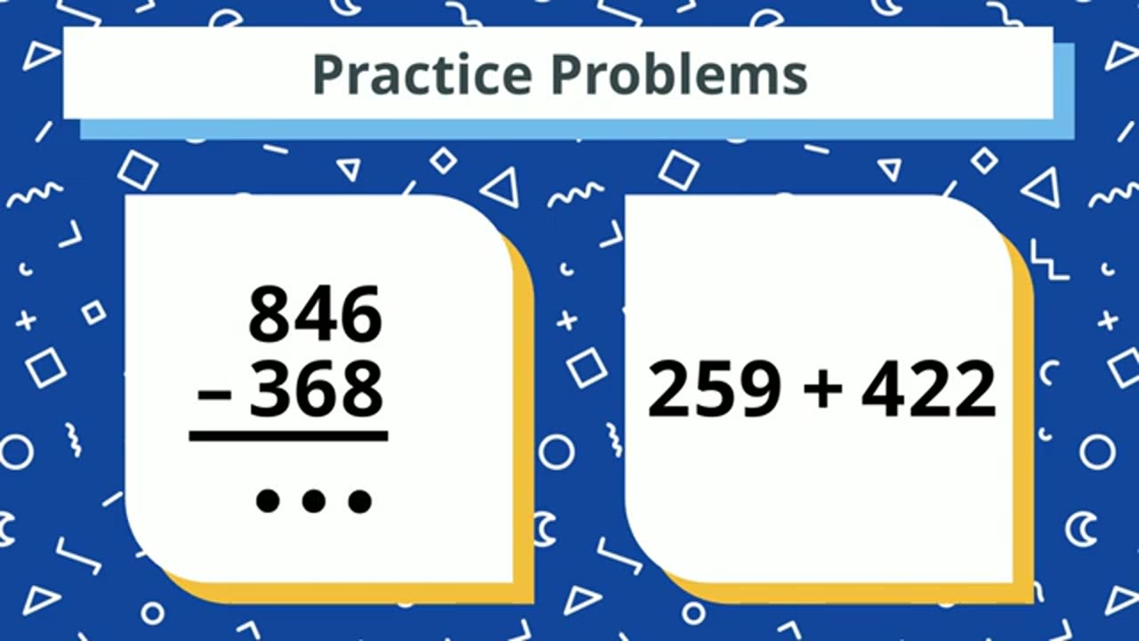 Addition and Subtraction Within 1000 - 3rd Grade Math