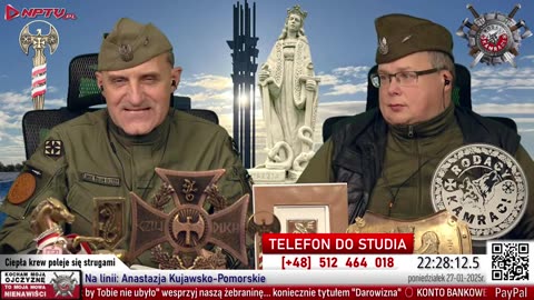 Ciepła krew poleje się strugami! Pon 27.01.2025r. W. Olszański, M. Osadowski Rodacy Kamraci NPTV.pl