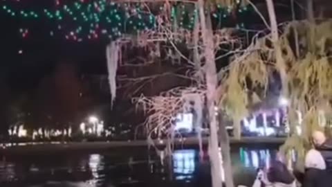 Drones malfunctioned at holiday show in Orlando, Florida, leading to injuries Saturday.