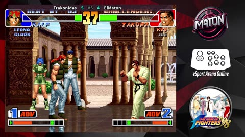 The King of Fighters '98 • Luchas en linea • "Trakonidas" vs "ElMaton" • 2025/02/03 • #casualplay