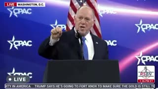 Border Czar Tom Homan: "If I offend anybody today, I don’t give a sh*t.”