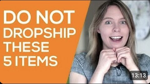 DO NOT DROPSHIP These 5 Items (WARNING - Products that Will LOSE You Money)